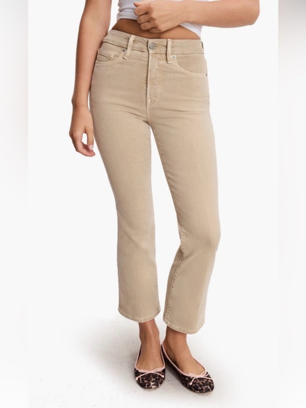 NEW…Good American Good Legs Crop Jeans